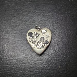 Mickey and Minnie Heart Locket